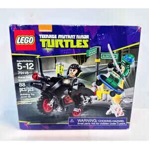 LEGO 79118-TMNT-Karai Bike Escape-Sealed-New- Retired-Ninja Turtles Set